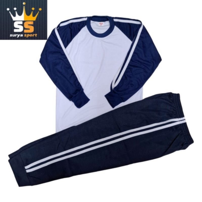 stelan baju olahraga anak anak/baju stelan olahraga anak SD/seragam olahraga anak