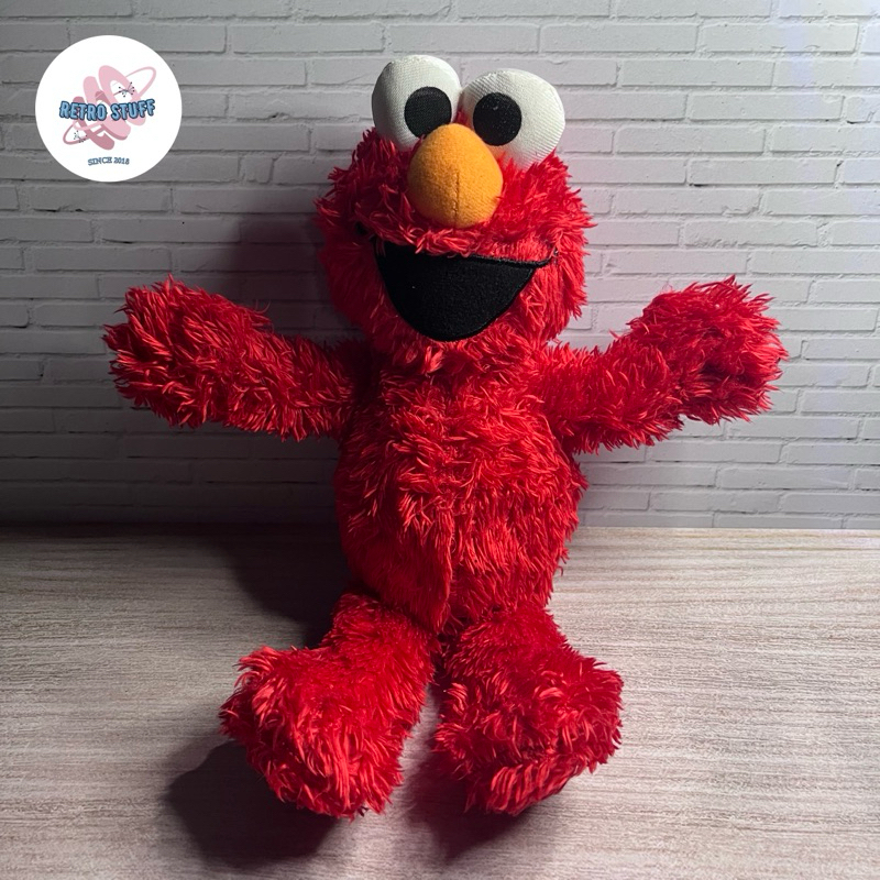 Boneka Elmo Sesame Street 30cm Ori Mattel