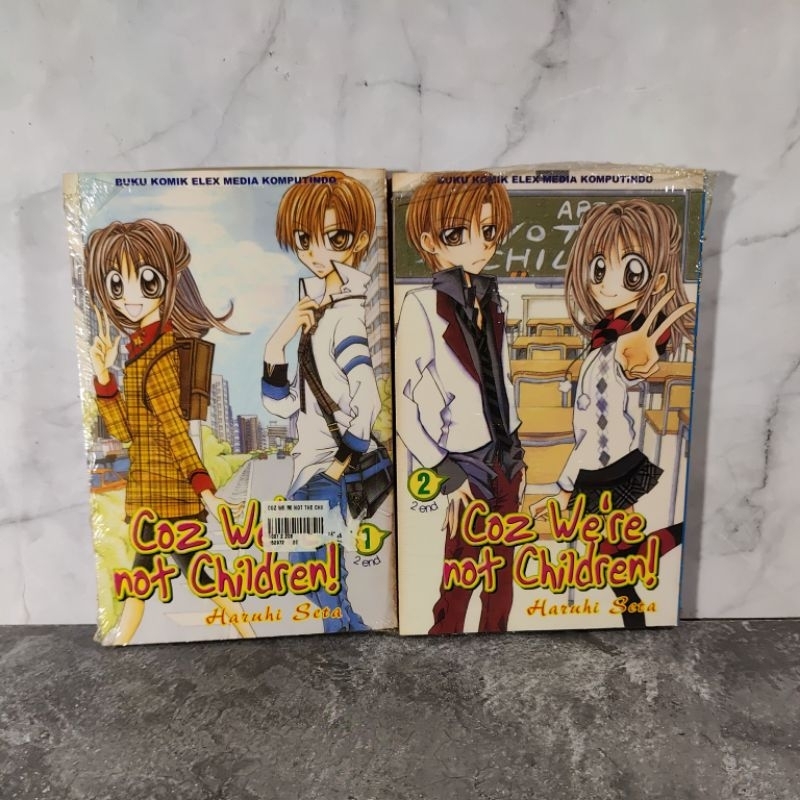 Buku / Komik Coz Were Not Children, Vol 1,2, Elex Media Komputindo, Haruhi Seta