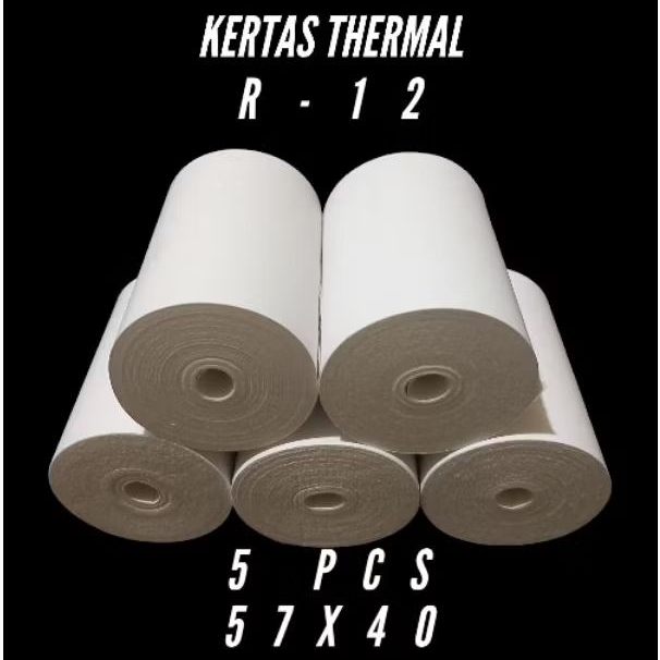 

KERTAS THERMAL EDC BLUETOOTH 57X40 MM CORELLES PAKET 5 PCS