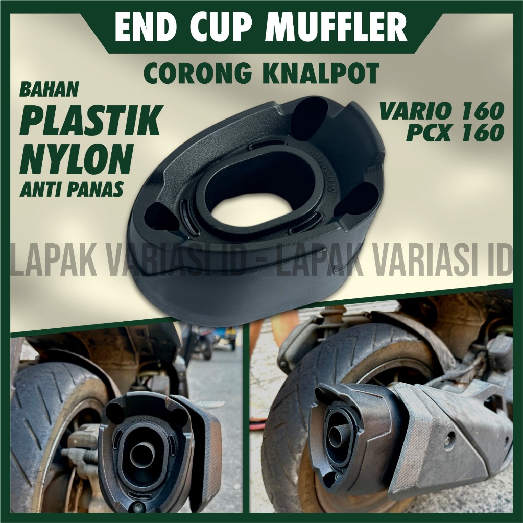 PROMO END MUFFLER VARIO 160 ABS CBS 2022 2023 2024 PCX PCX 160 CORONG KNALPOT VARIO 160 PCX 160 Endm