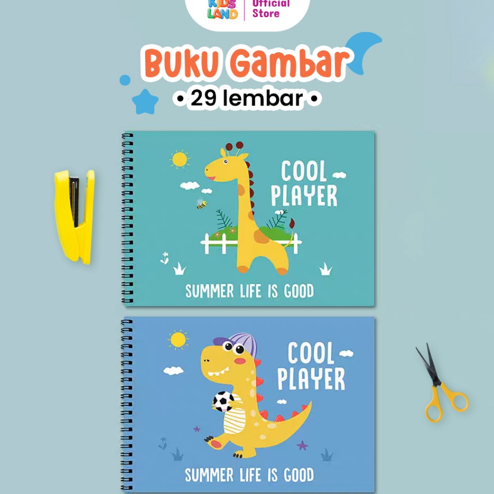 

Paket Promo KIDS LAND Buku Menggambar Buku Gambar Mewarnai Buku Gambar Polos Buku Gambar A4Cute Painting Book