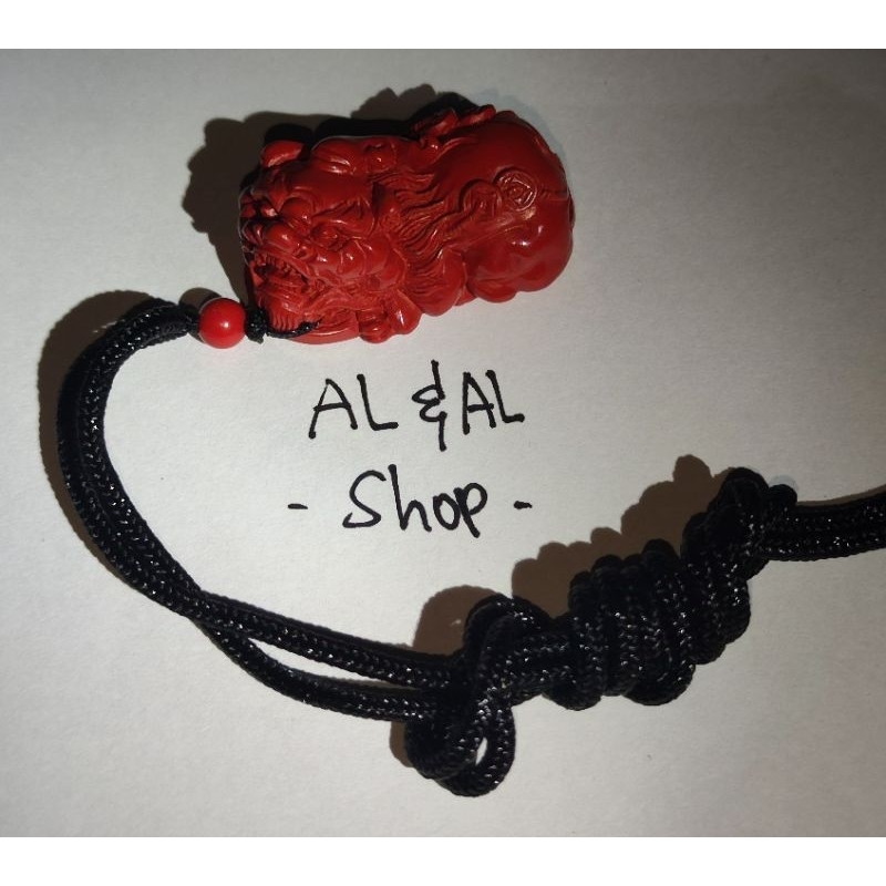 Kalung Cinabar Pixue Natural Stone