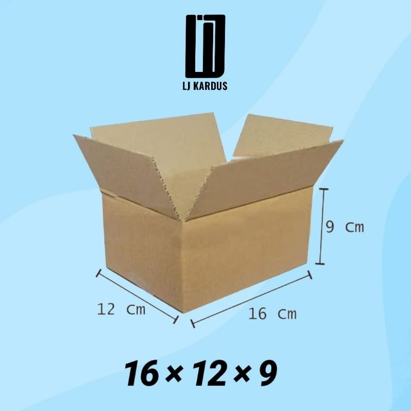 

kardus packing ukuran 16x12x10