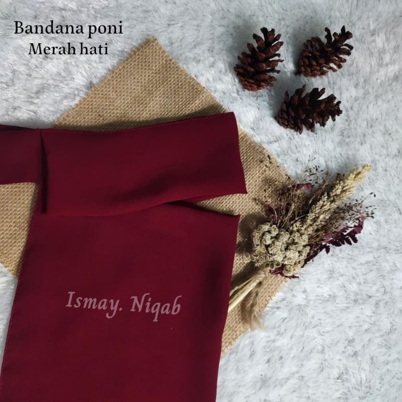 CADAR BANDANA PONI SIFON ARAB