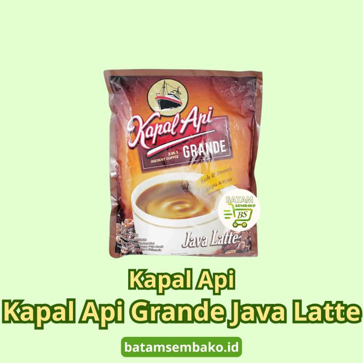 

Harga Merakyat Kapal Api Kopi Instant 3 In 1 Grande Java Latte 2x2g
