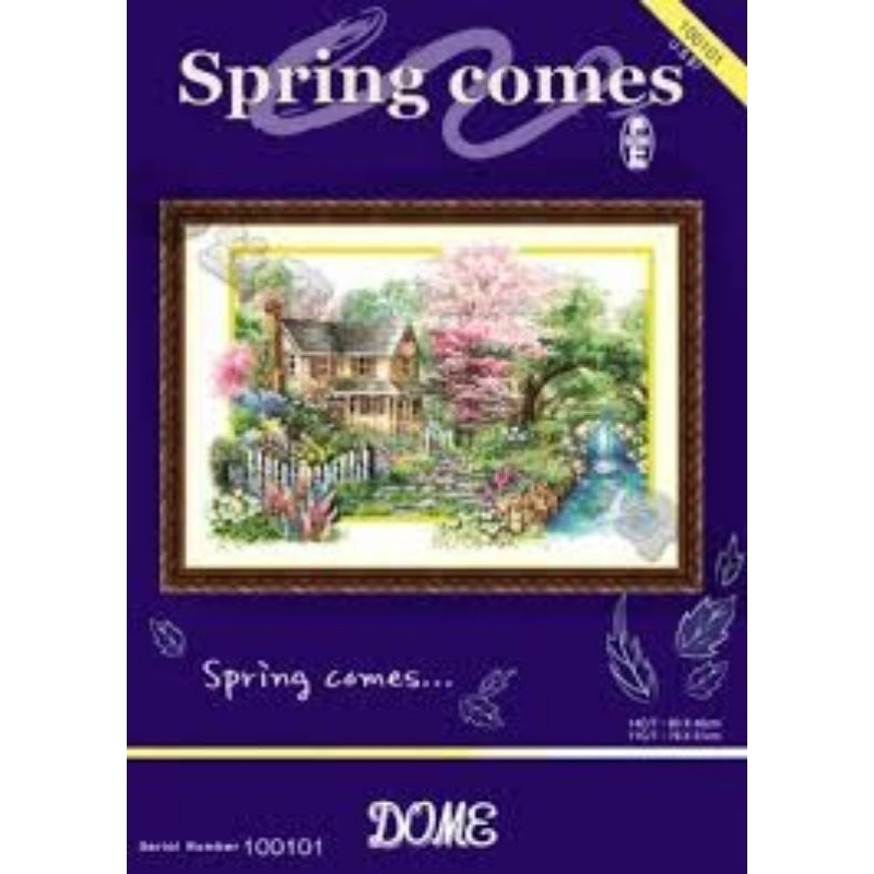 Dome 100101 - Spring Comes Cross Stitch