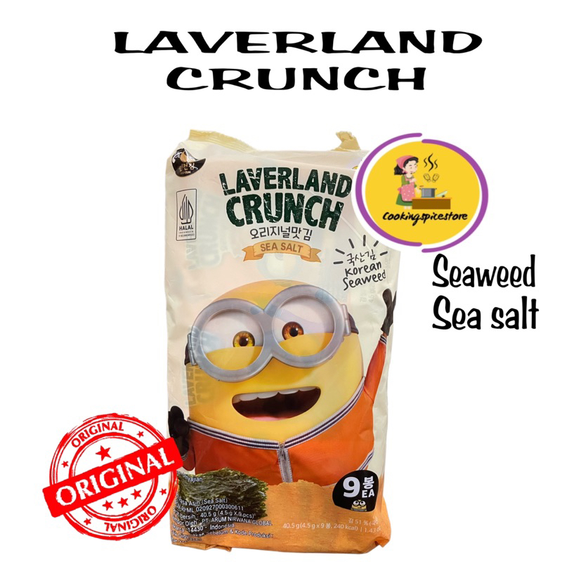

LAVERLAND crunch sea salt