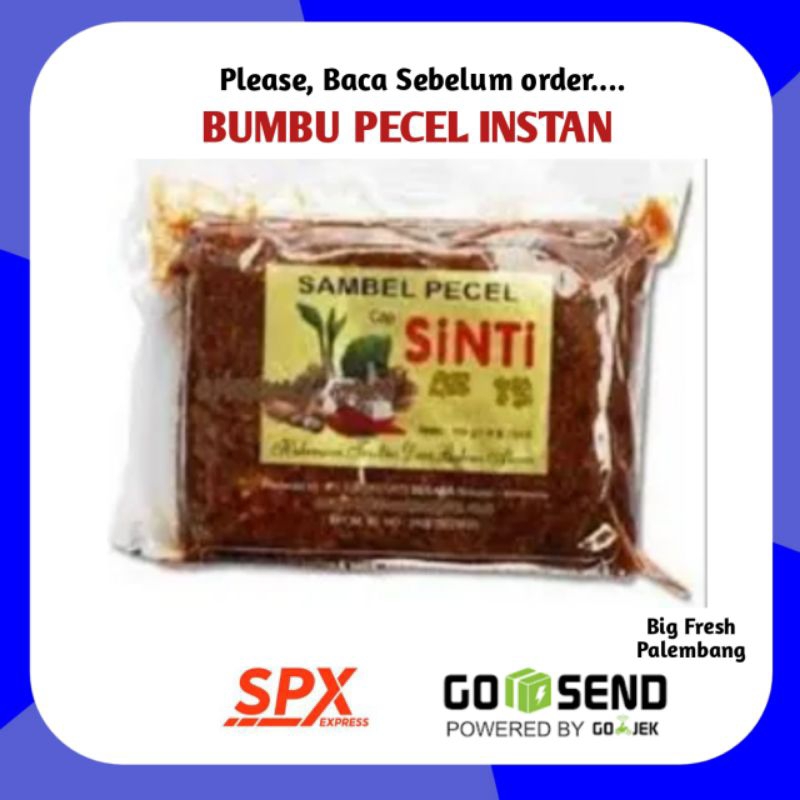 

Bumbu Pecel Instan Sinti 100gram 200gram - Toko Sayur Sayuran Online Palembang