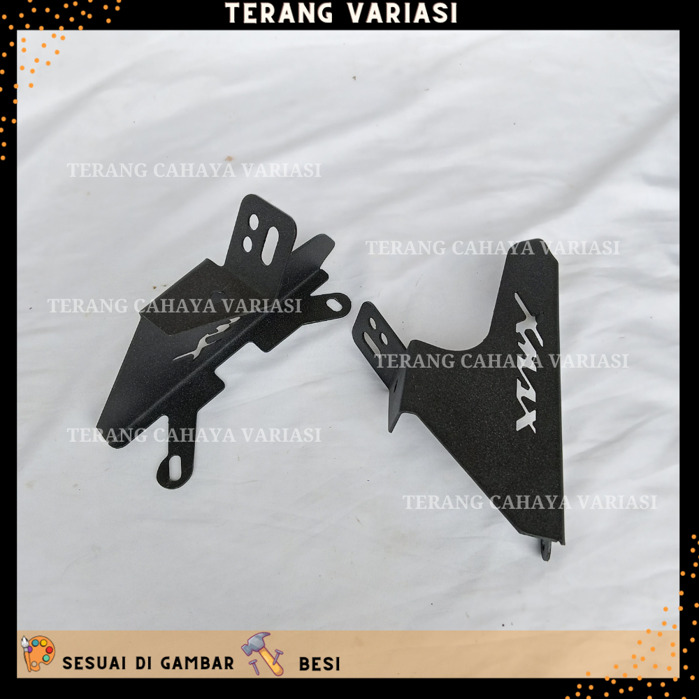 BREKET LAMPU TEMBAK YAMAHA XMAX DUDUKAN LAMPU TEMBAK XMAX