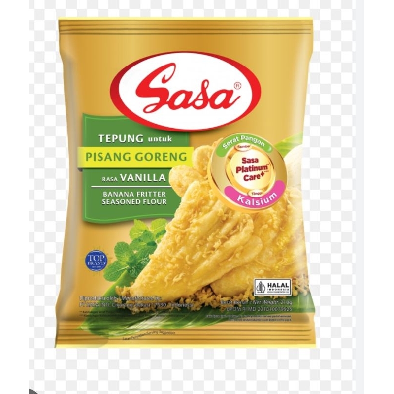 

Tepung pisang goreng sasa 210 gr brayamart