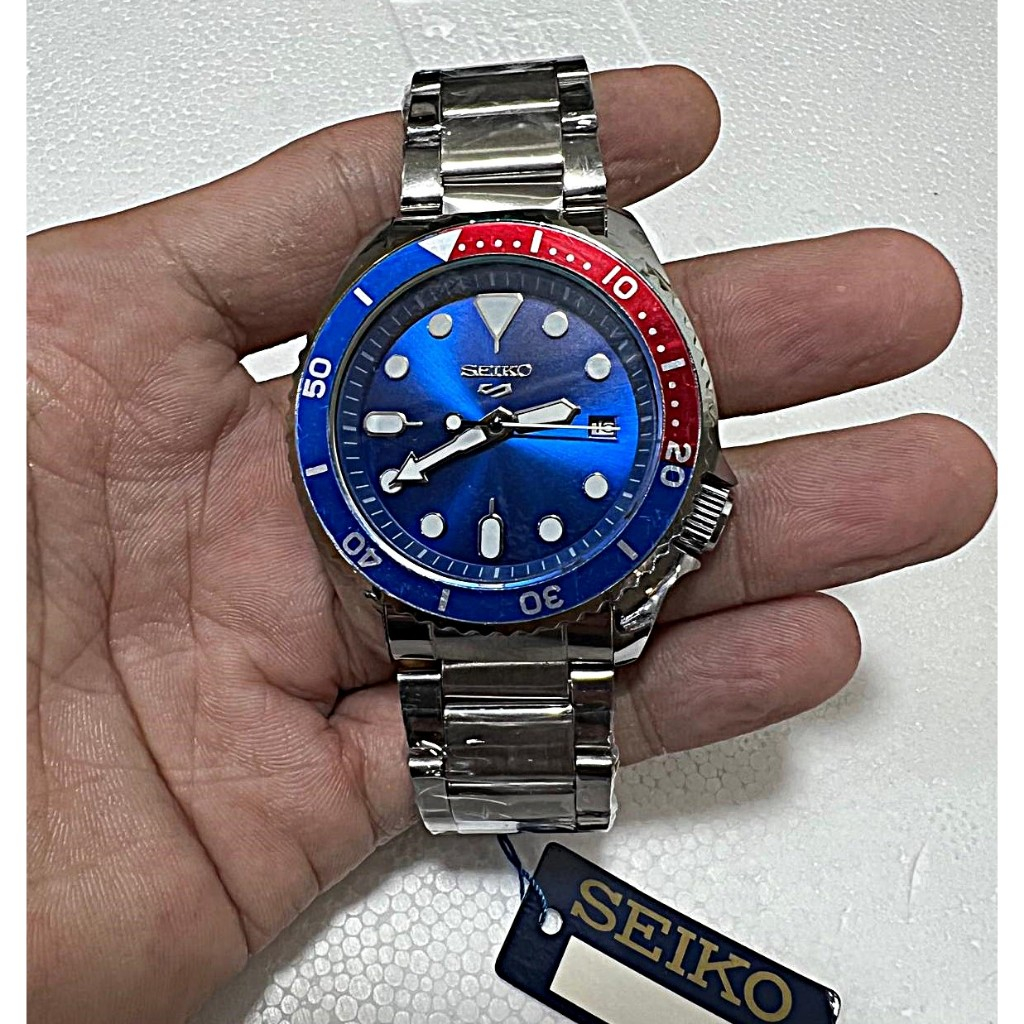 Jual Murah. Jam Tangan Seiko Otomatis / Seiko 5 Automatic / Seiko Tanpa Baterai Stainless Terbaru