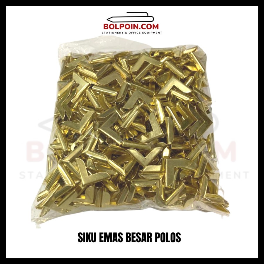 

Siku Emas Polos Siku Sudut Buku Hard Cover Siku Buku Besar (500pcs)