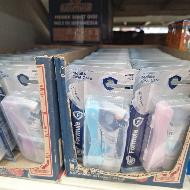 Formula Sikat gigi Travel mobile oral care