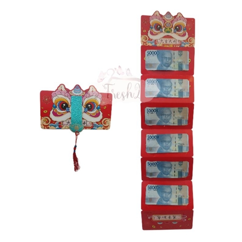 

ANGPAO IMLEK SUSUN 6 / ANGPAO BARONGSAY / ANGPAO IMLEK JUMBO