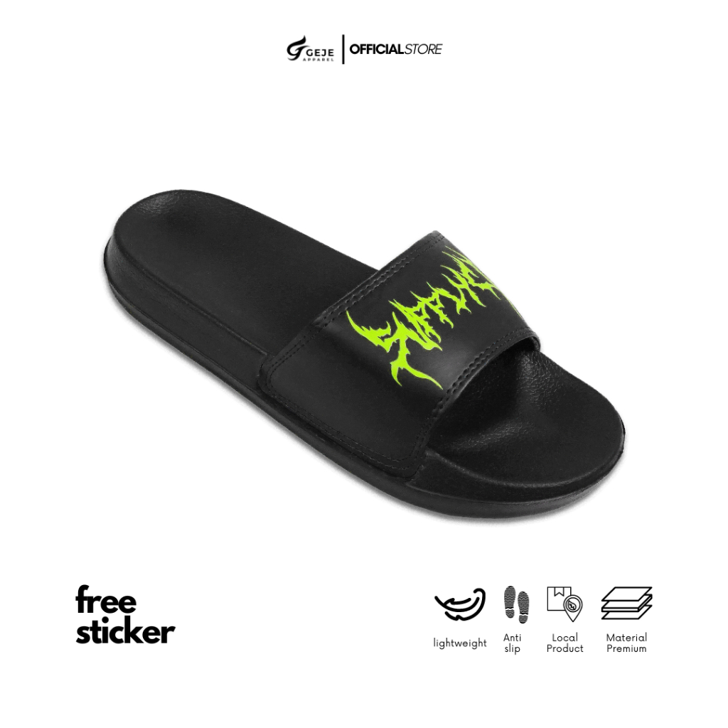 CUCI GUDANG Sandal Slide Supply.co Original Geje Apparel