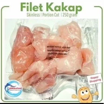 

Filet / Fillet Ikan Kakap Merah Portion / Red Snapper Fish Fillet Premium Quality