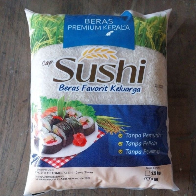 

Beras Sushi 3 kg