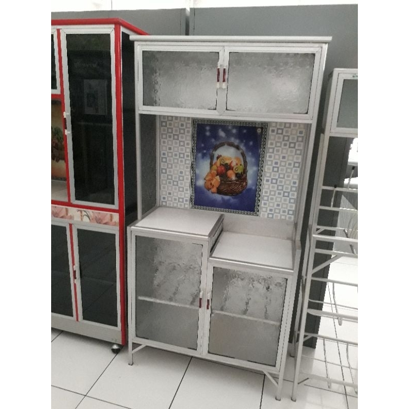 Rak Piring Keramik 2 pintu