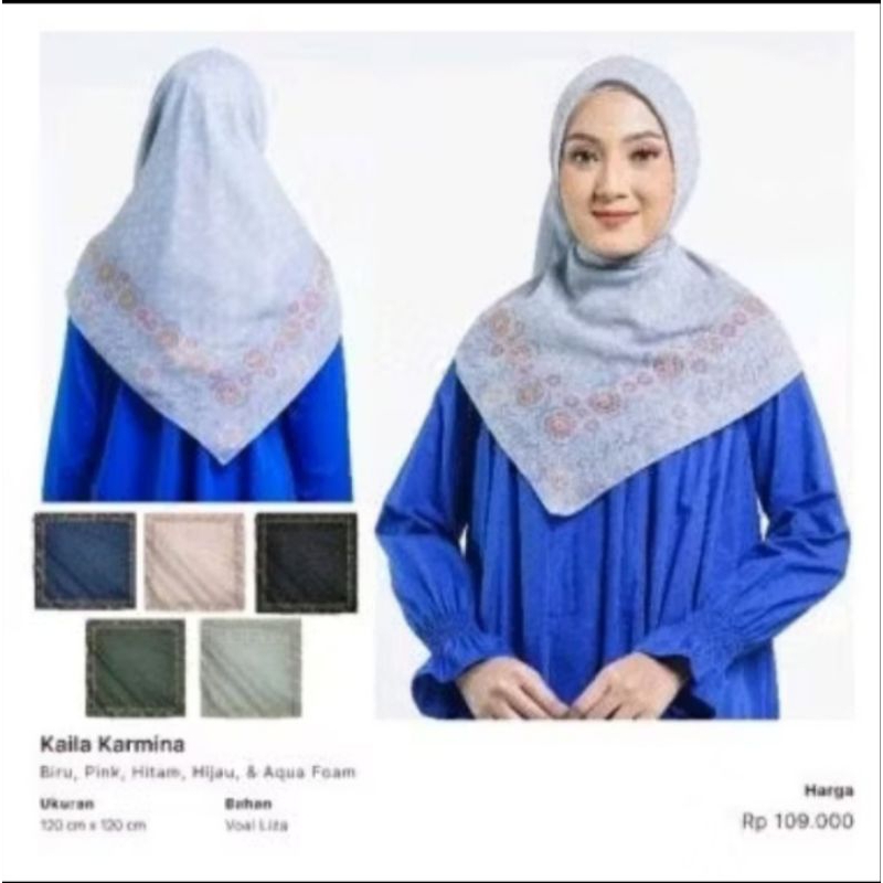 HIJAB SEGIEMPAT ELZATTA KAILA KARMINA