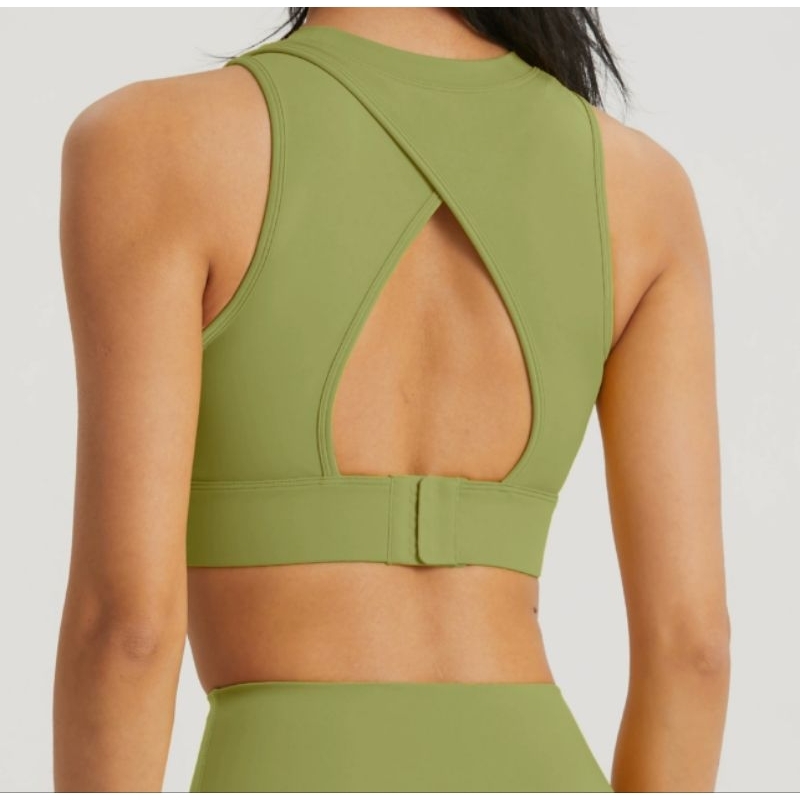 GISSELE SPORT BRA - Bra Olahraga Gym Workout Yoga Sport Bra Lycra Wireless