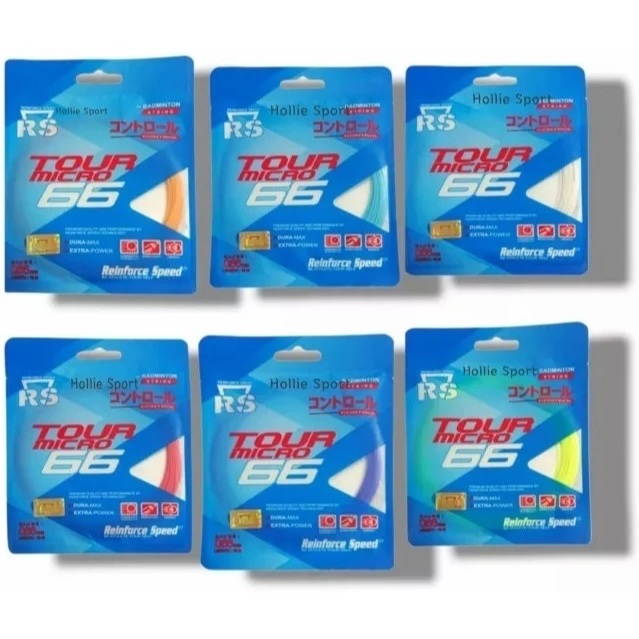 Senar Raket Badminton RS Tour Micro 66