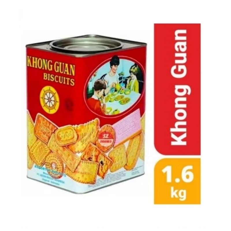 

Biskuit Khong Guan Kaleng Besar 1,6kg