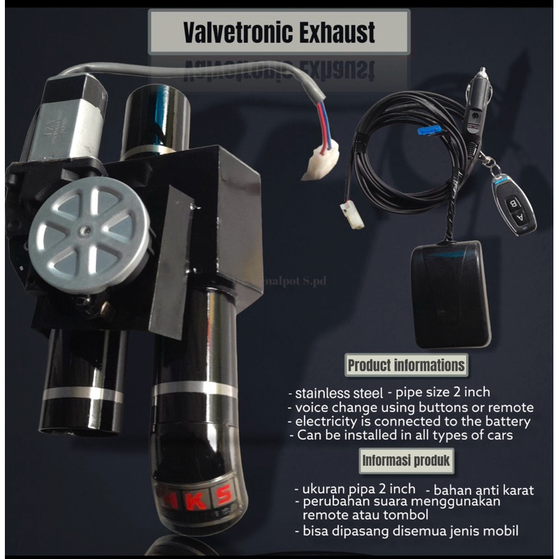 valvetronic exhaust 2 katup kenalpot 2 suara standar dan racing