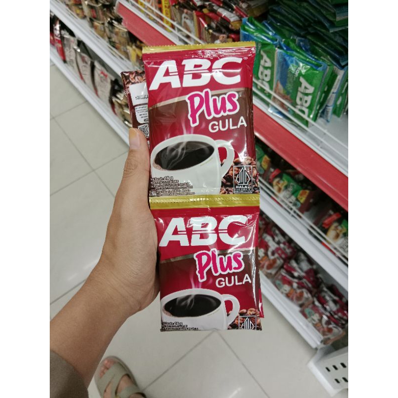 

Kopi ABC Plus Gula Rentengan Isi 10pcs Terjamin Exp Lama