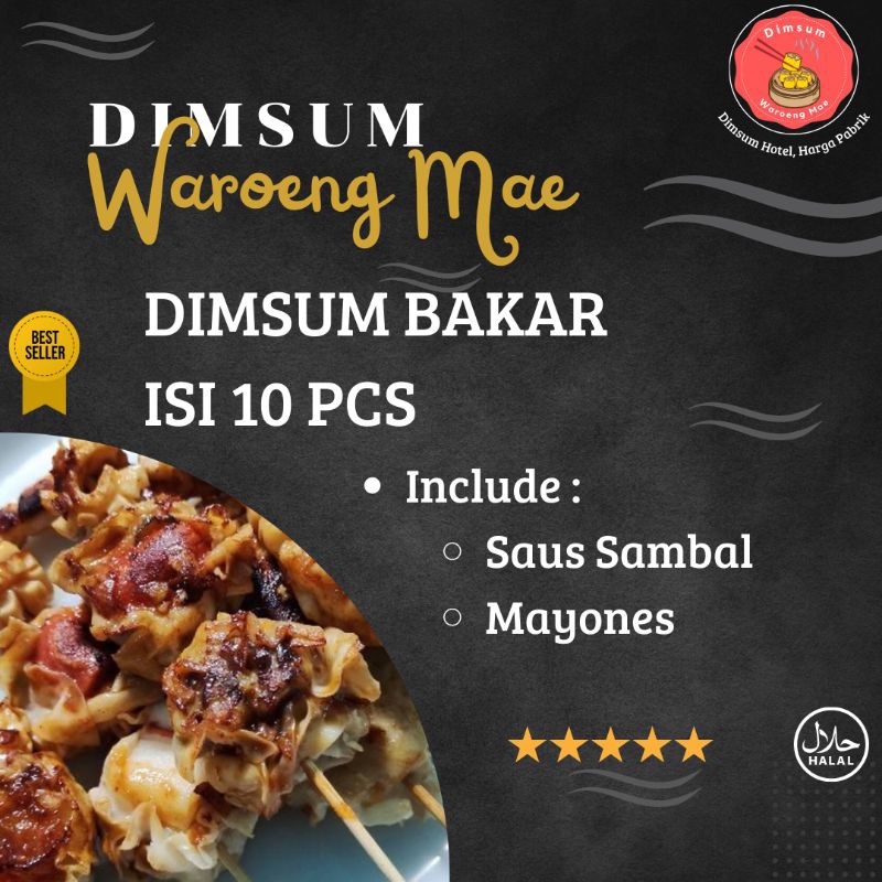

Dimsum Bakar Isi 10
