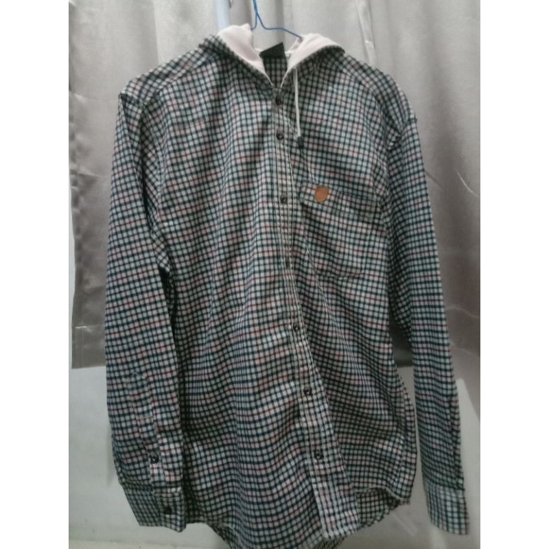 baju kemeja wanita kotak2 ld120