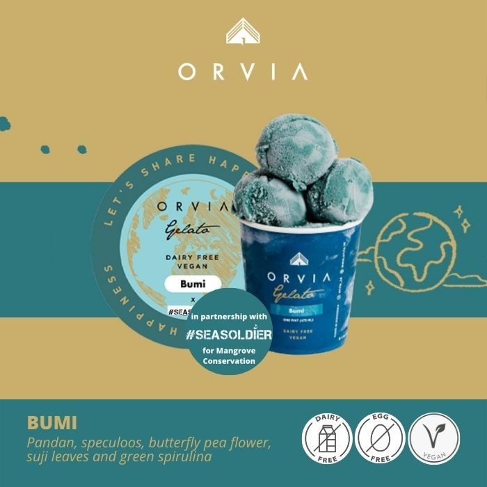 

ORVIA #scoopofnature Series (Es Krim / Ice Cream / Gelato / Frozen Dessert - Dairy Free, Egg Free, Vegan)