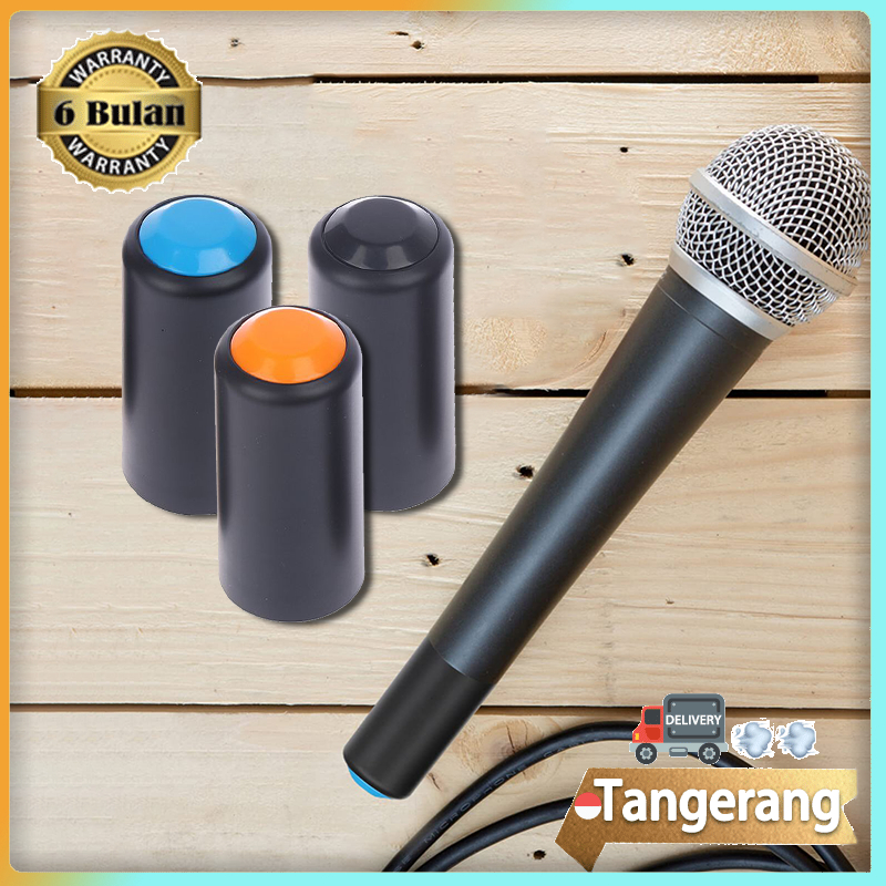 Cover Penutup Baterai Mic Wireless Shure Cover Cup Sekrup Baterai Mic