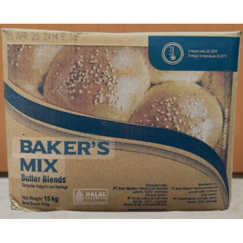 

Baker’s mix Anchor Campuran Margarine dan mentega repack