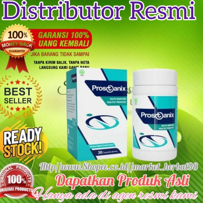 PROSTANIX ASLI 100% OBAT HERBAL PROSTAT TERBAIK
