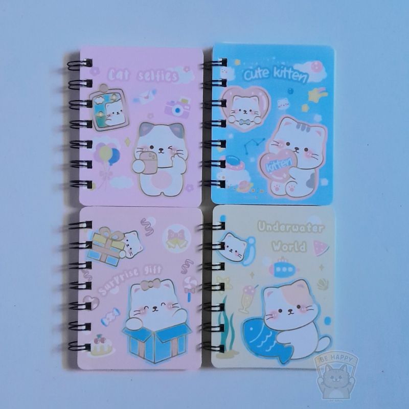 

NOTEBOOK RING MOTIF/BUKU A7/BUKU CATATAN RING/BUKU TULIS RING A7