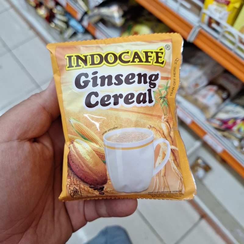 

Indocafe Gingseng Cereal 35gram isi 5