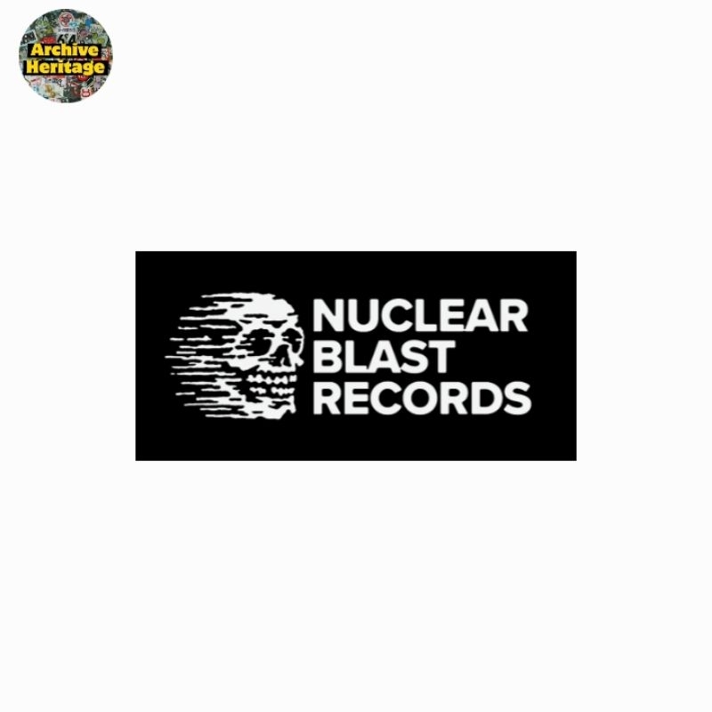 

sticker Nuclear Blast Records logo band musik hardcore metal stiker