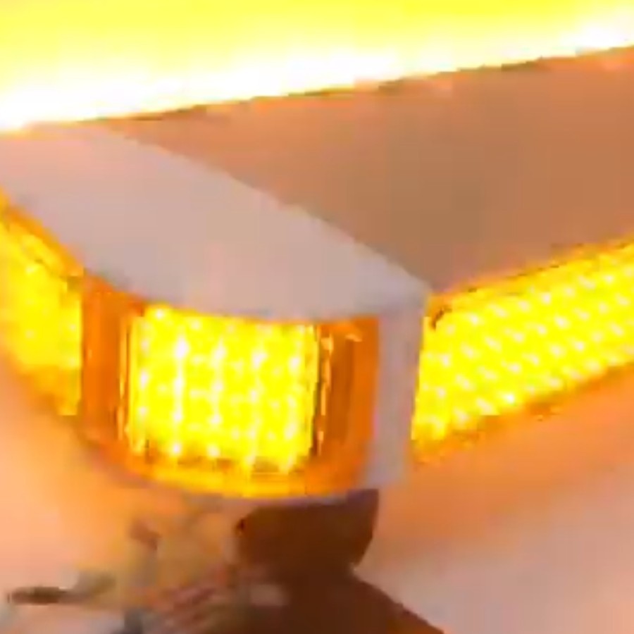 lampu light bar TBD5000 +toa 100watt