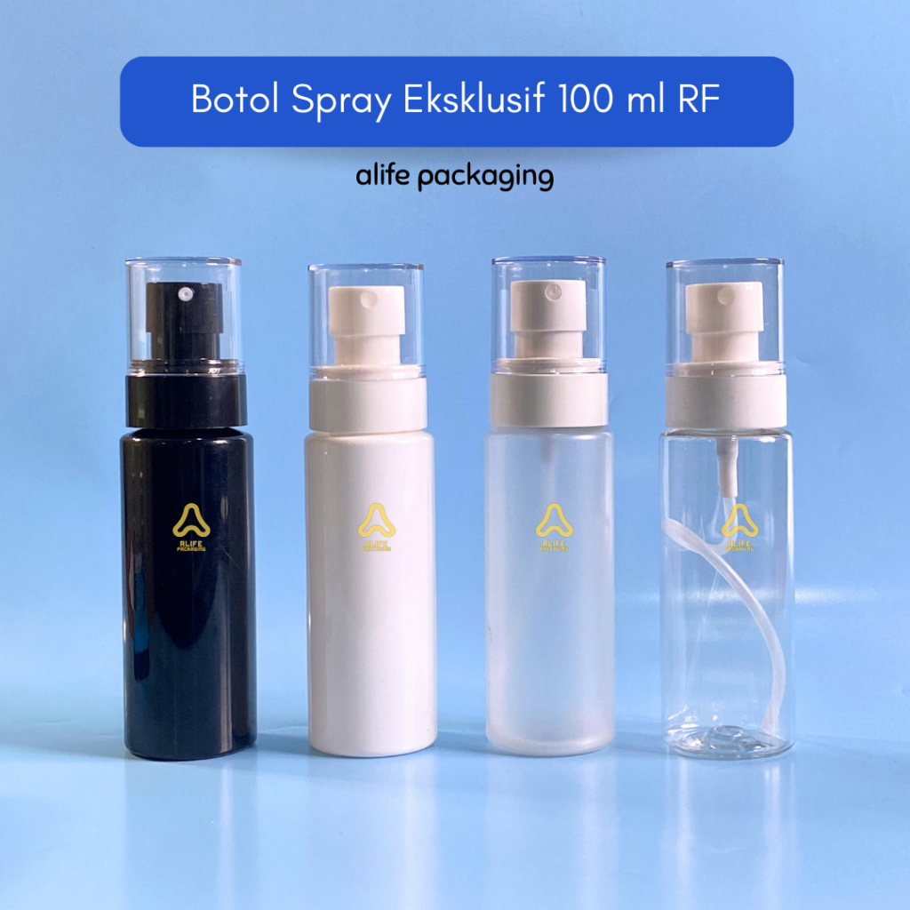 Botol Spray Eksklusif 100 ml | Botol 100 ml Spray | Botol 100 ml Spray Eksklusif - RF