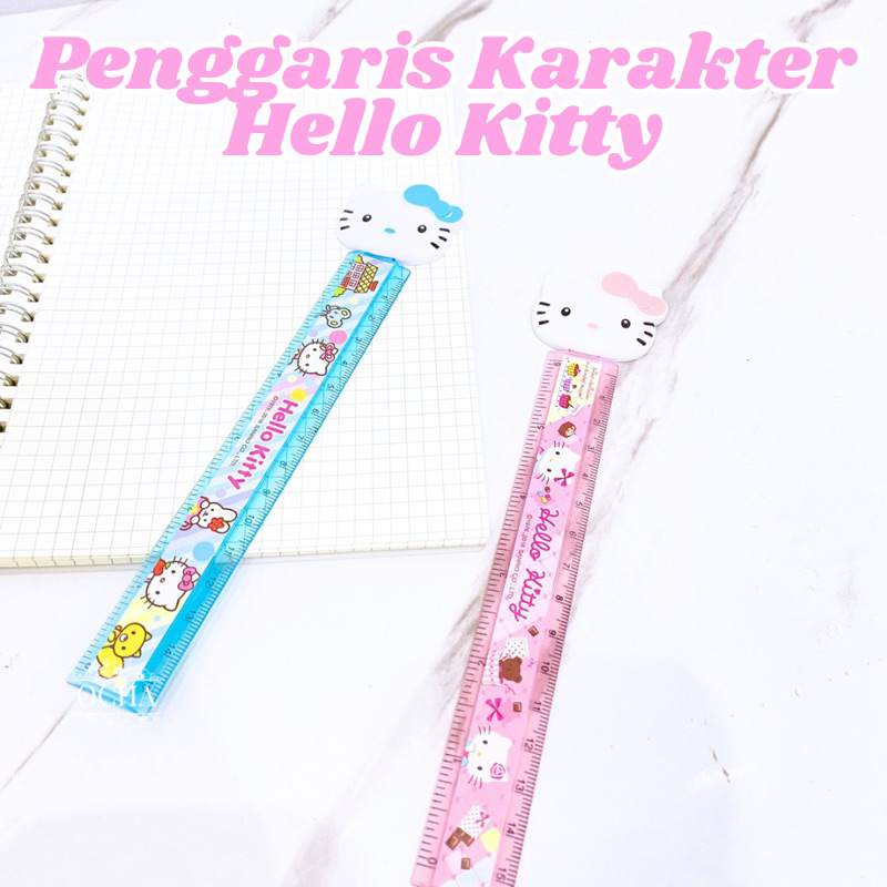 

Penggaris Hello Kitty - Penggaris Karakter Murah (wajib baca deskripsi)