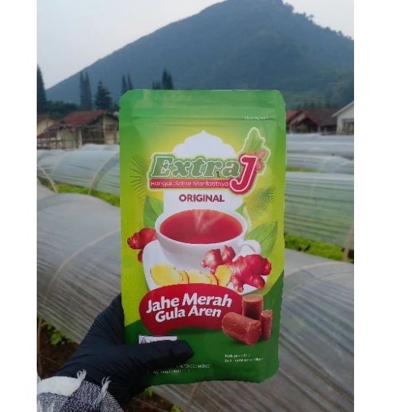 

Jahe Merah Gula Aren plus 12 rempah pilihan minuman jamu instan