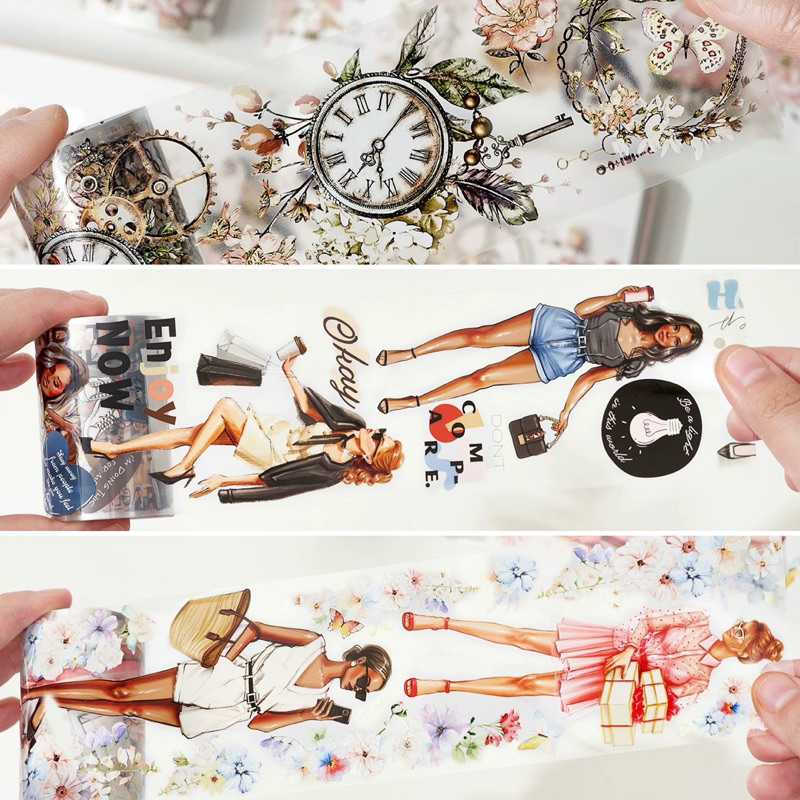 

WT Washi and PET Tape - Floral Chronicles / Bloom & Vogue / Chic Attitude