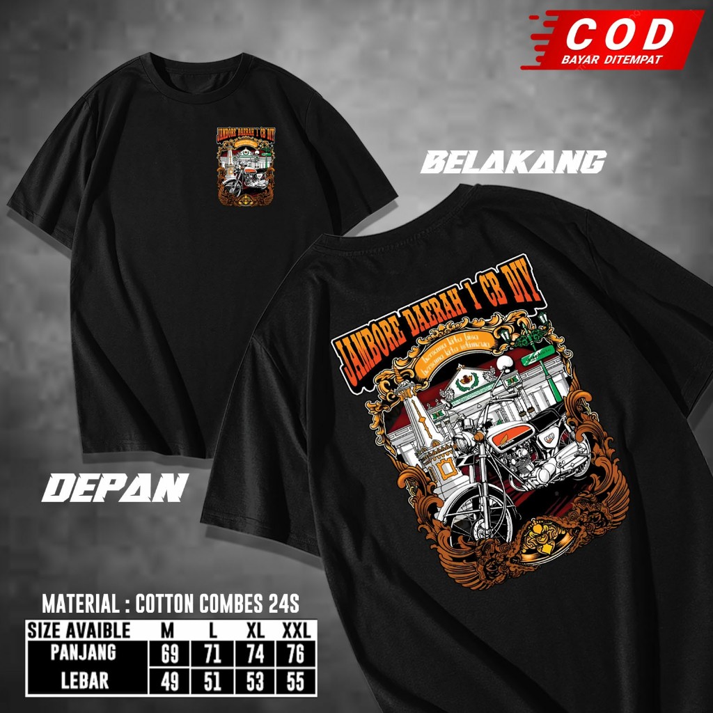 kaos jambore CB DIY original//kaosdistro//kaosterbaru