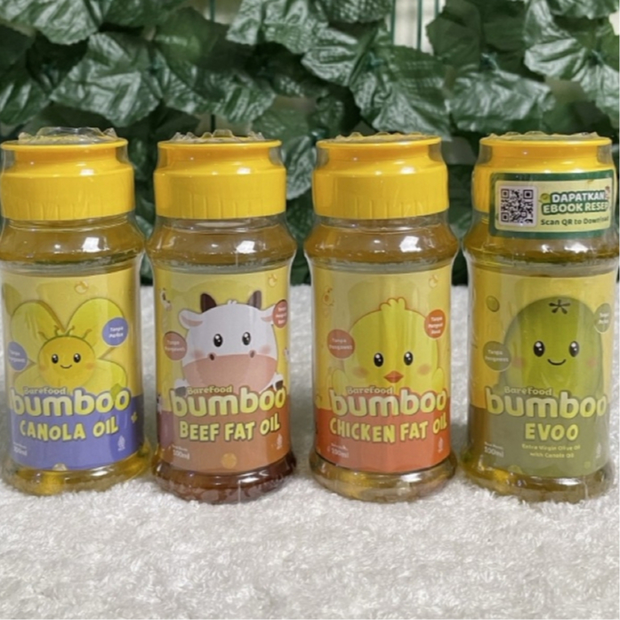 

Minyak MPASI Bumboo - Bahan Alami - Bernutrisi - Sumber Lemak & Omega 3,6,9 - BB Booster -Tanpa Perisa & Pengawet - Tumis atau Topping
