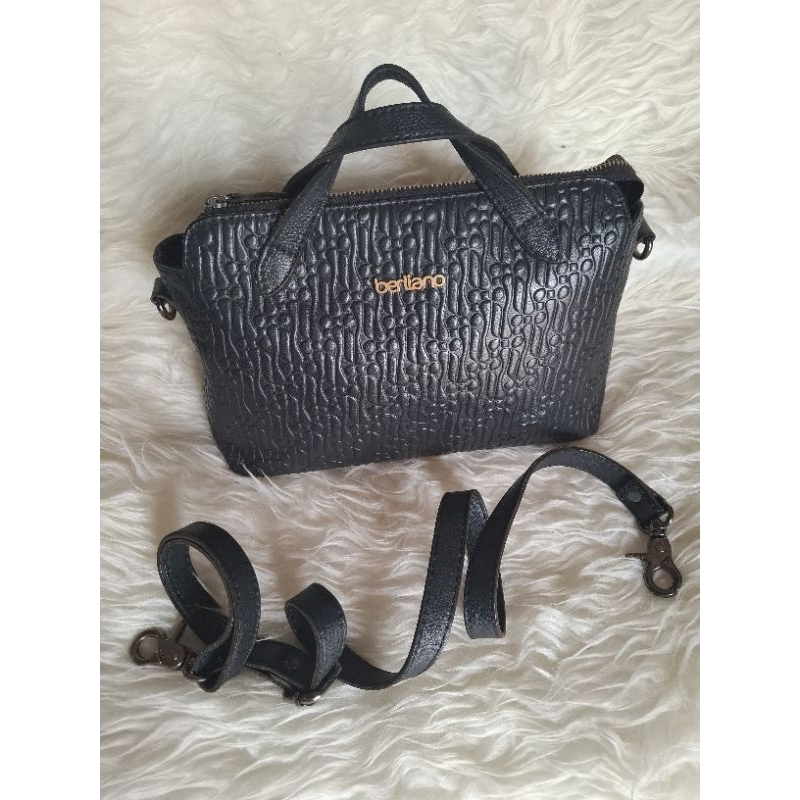 Tas kulit Berliano Fendi  Preloved