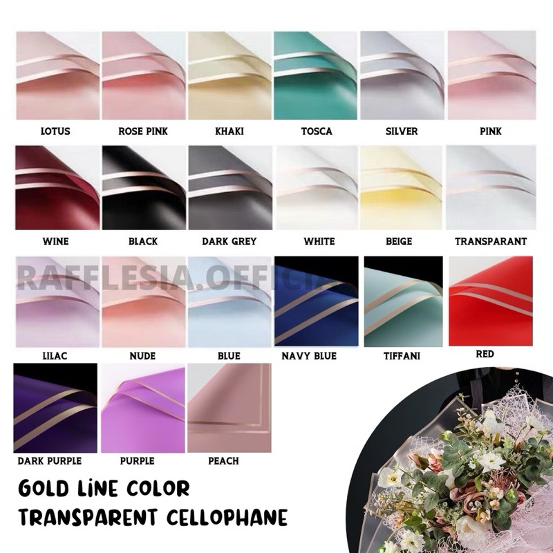 

cellophane (kertas buket)