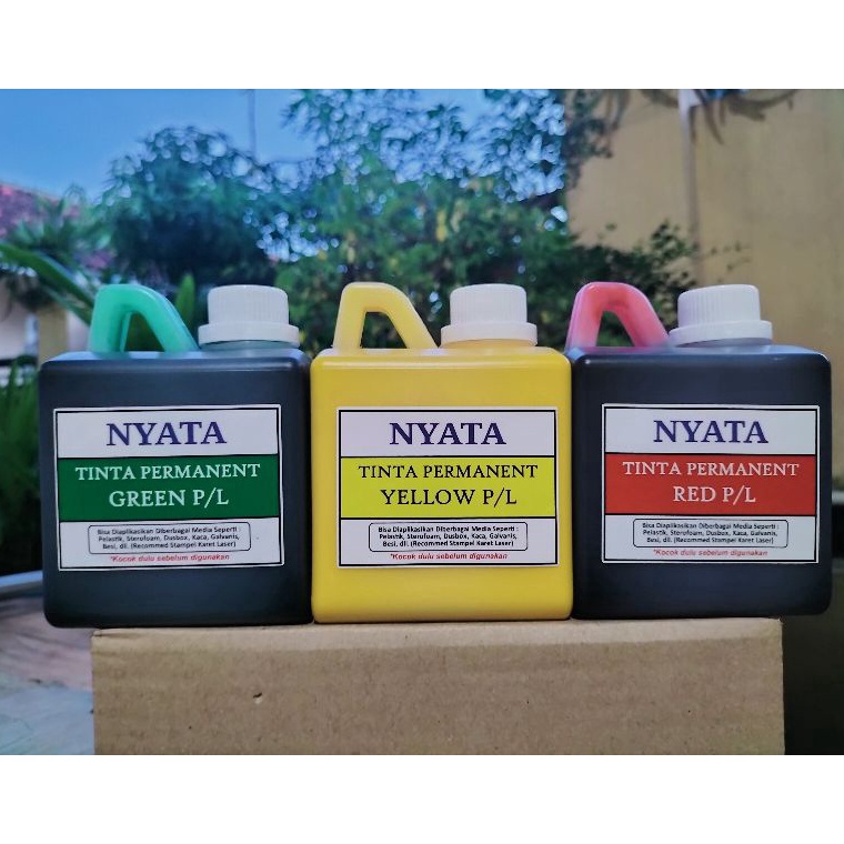 

KODE L5Y4 TINTA PERMANENT STEMPEL PADBAK basic dyes ISI 5 ml
