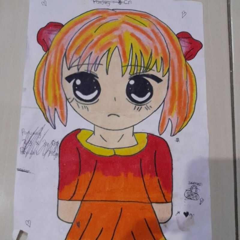 

Gambar hasil karya anak SD