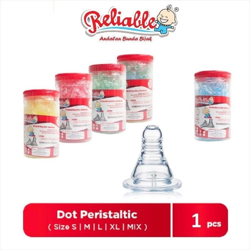 Nipple Dot Silicone Reliable Peristaltic / Karet Dot Reliable